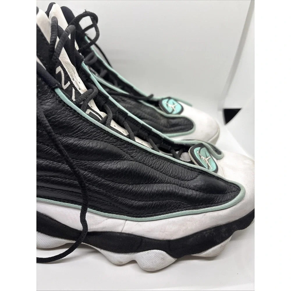 Nike Jordan Pro Strong DC8418-001 Black Aqua White Mens Sneaker Size 10